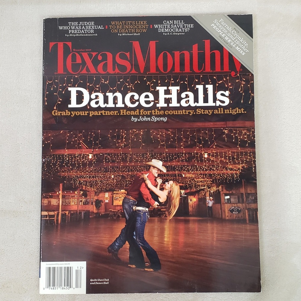 Texas Monthly Magazine December 2009 Dance Halls Swayze Farrah Fawcett 18450